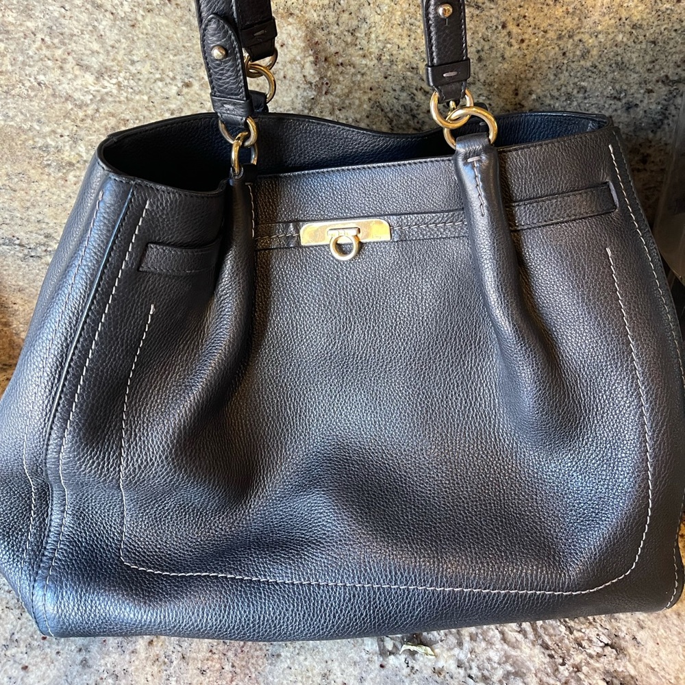 Brand new Salvatore ferragamo hand bag black